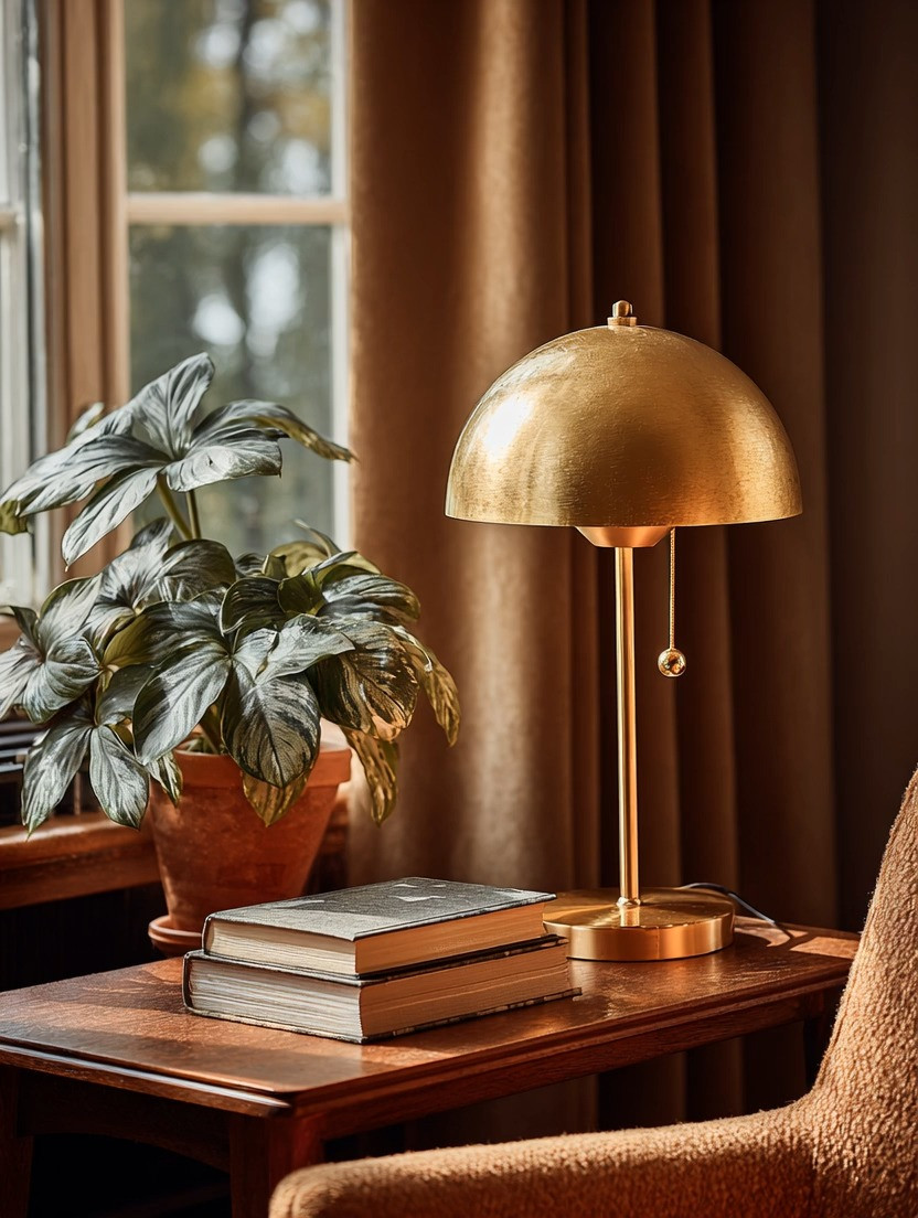 If you’re looking for a simple way to modernize your space, a gold table lamp is one of the easiest upgrades. This modern dome table lamp in brushed gold instantly adds warmth, structure, and sophistication to any room.

Whether styled on a bedside table, living room side table, console table, or reading corner, a gold accent lamp brings soft ambient lighting and a polished finish. The sculptural dome shape feels contemporary yet timeless, making it perfect for modern interiors, mid-century inspired homes, warm minimalist spaces, and even classic decor.

Pair it with a small indoor plant, stacked books, or a textured throw for a styled, intentional look. The combination of warm brass tones and natural greenery creates balance and depth without clutter.

Lighting changes everything. A single modern gold table lamp can shift the mood of a bedroom, elevate a quiet corner, or refine a living room instantly. It’s a small detail with a big visual impact.

#GoldTableLamp
#ModernHomeDecor
#AccentLighting
#WarmMinimalism 

 #LTKHome