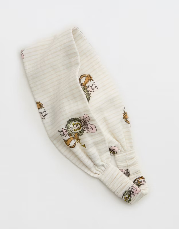 Aerie Flannel Sleep Headband | Aerie