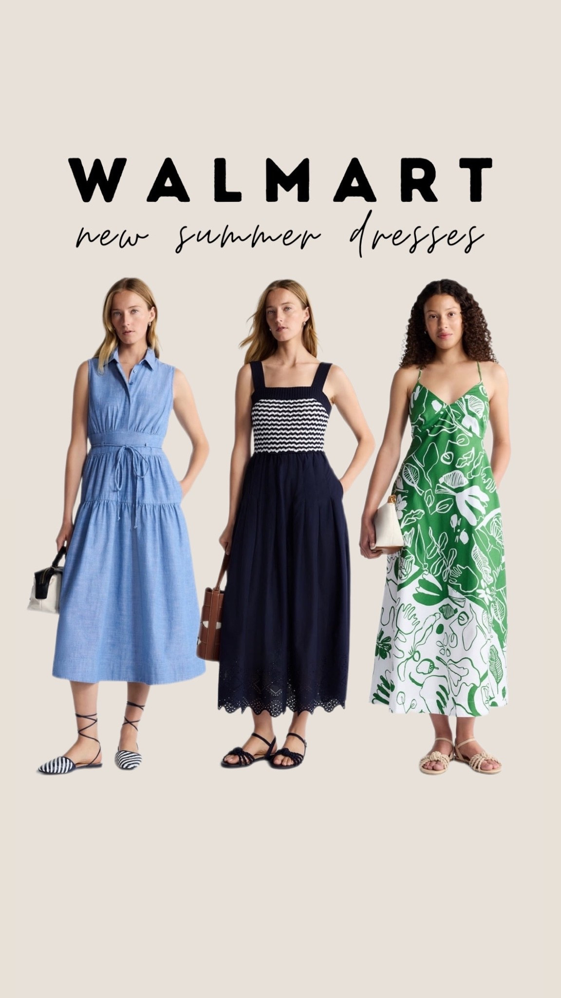 New summer dresses at Walmart ☀️ From easy chambray styles to breezy maxis and fun prints, these affordable dresses are perfect for warm-weather outfits. #WalmartFashion #SummerDresses #AffordableFashion #WalmartFinds #VacationStyle #DressSeason

#LTKmomlife #LTKSaleAlert #LTKdayinmylife