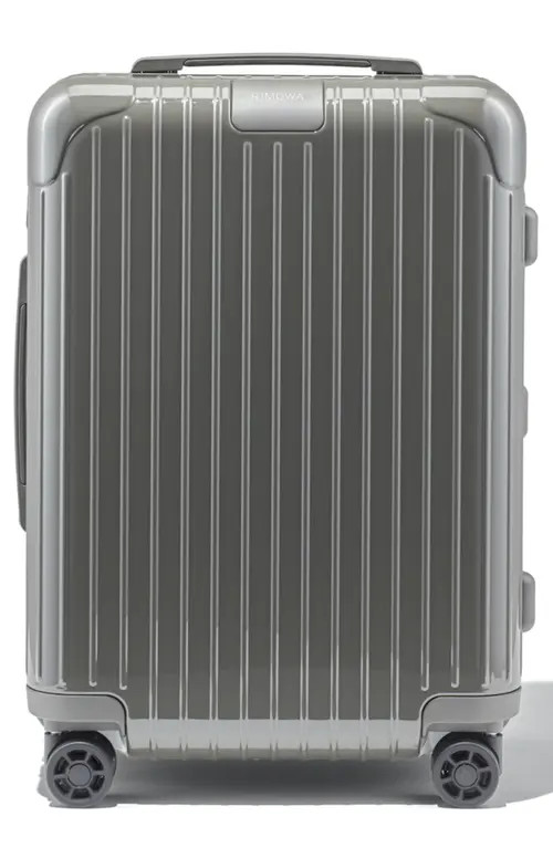 RIMOWA Essential Cabin 22-Inch Wheeled Carry-On in Slate at Nordstrom | Nordstrom