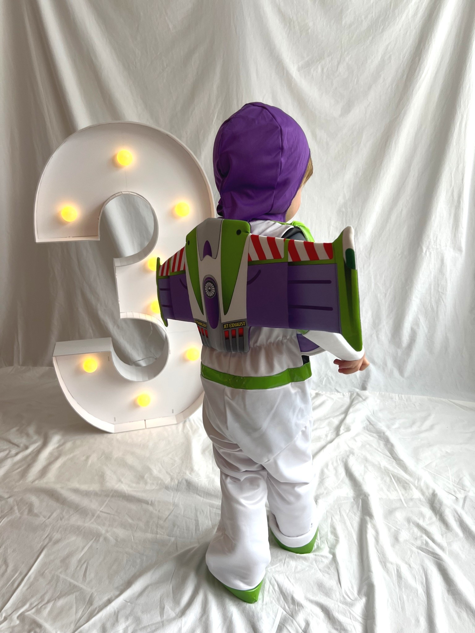 Love these numbers for bday parties and photoshoots! 

Linked our buzz costume & sweatshirt we’re loving 💚💜
