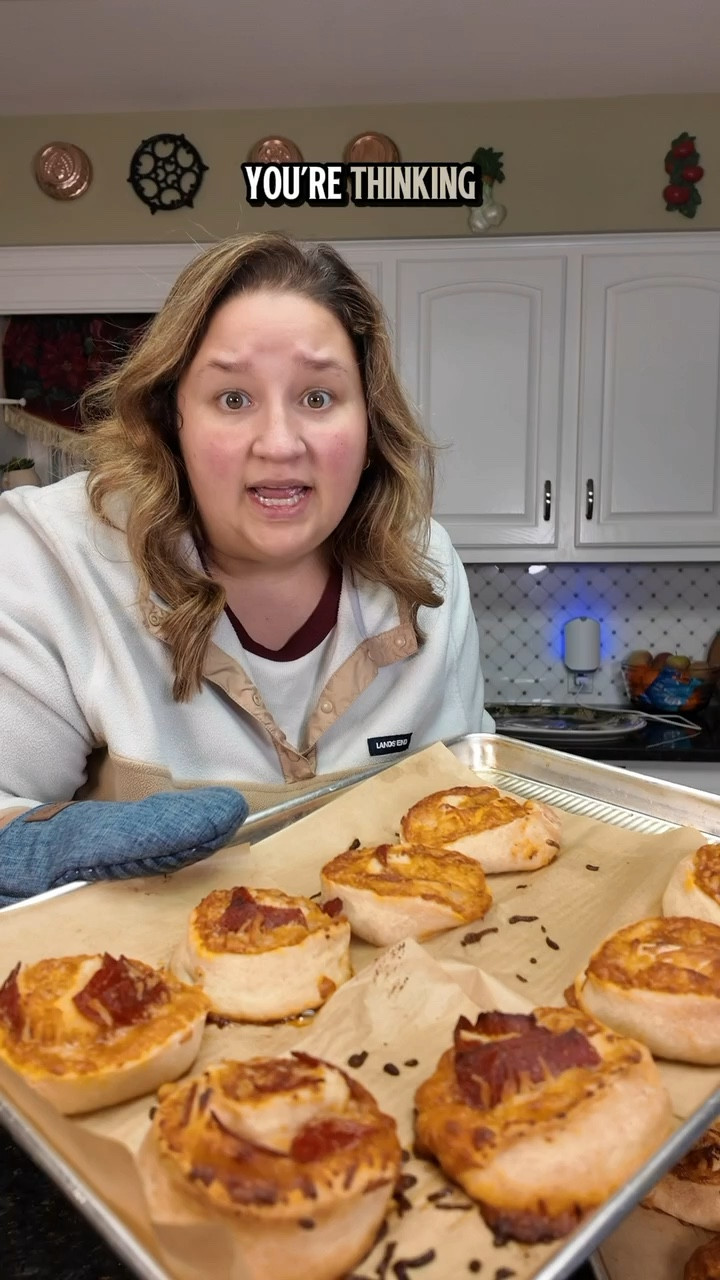 Are you even making dinner if someone isn’t crying about the dinner they asked you to make? Anyways making pizza pinwheels because I guess pizza isn’t good enough. 

#LTKmomlife #LTKfoodie #LTKHome