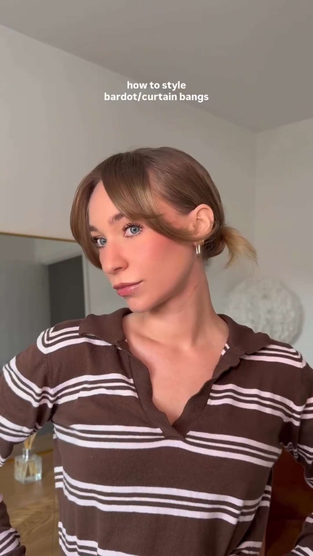 how to style bardot/curtain bangs 📝

#curtainbangs #hairtutorial #hairtips #hairstylist #bangs 

 #LTKluxury #LTKbeauty #LTKstyletip