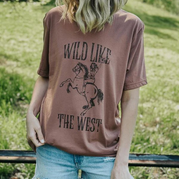 Wild Like The West Tee | Mountain Moverz