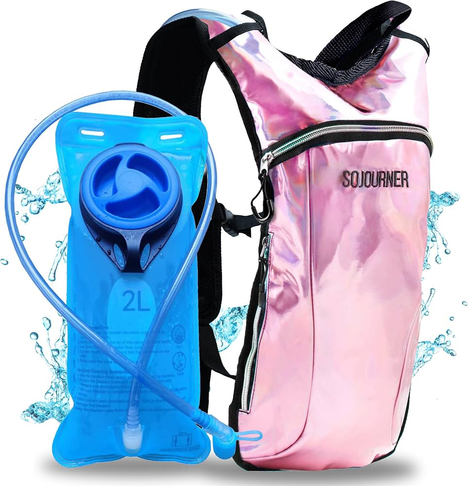 Sojourner Hydration Pack, Hydration Backpack - Water Backpack with 2l Hydration Bladder, Festival... | Amazon (US)