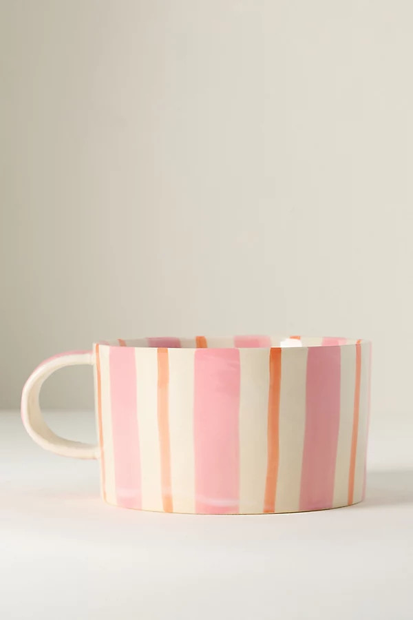 Daily Stripe Soup Mug | Anthropologie (US)