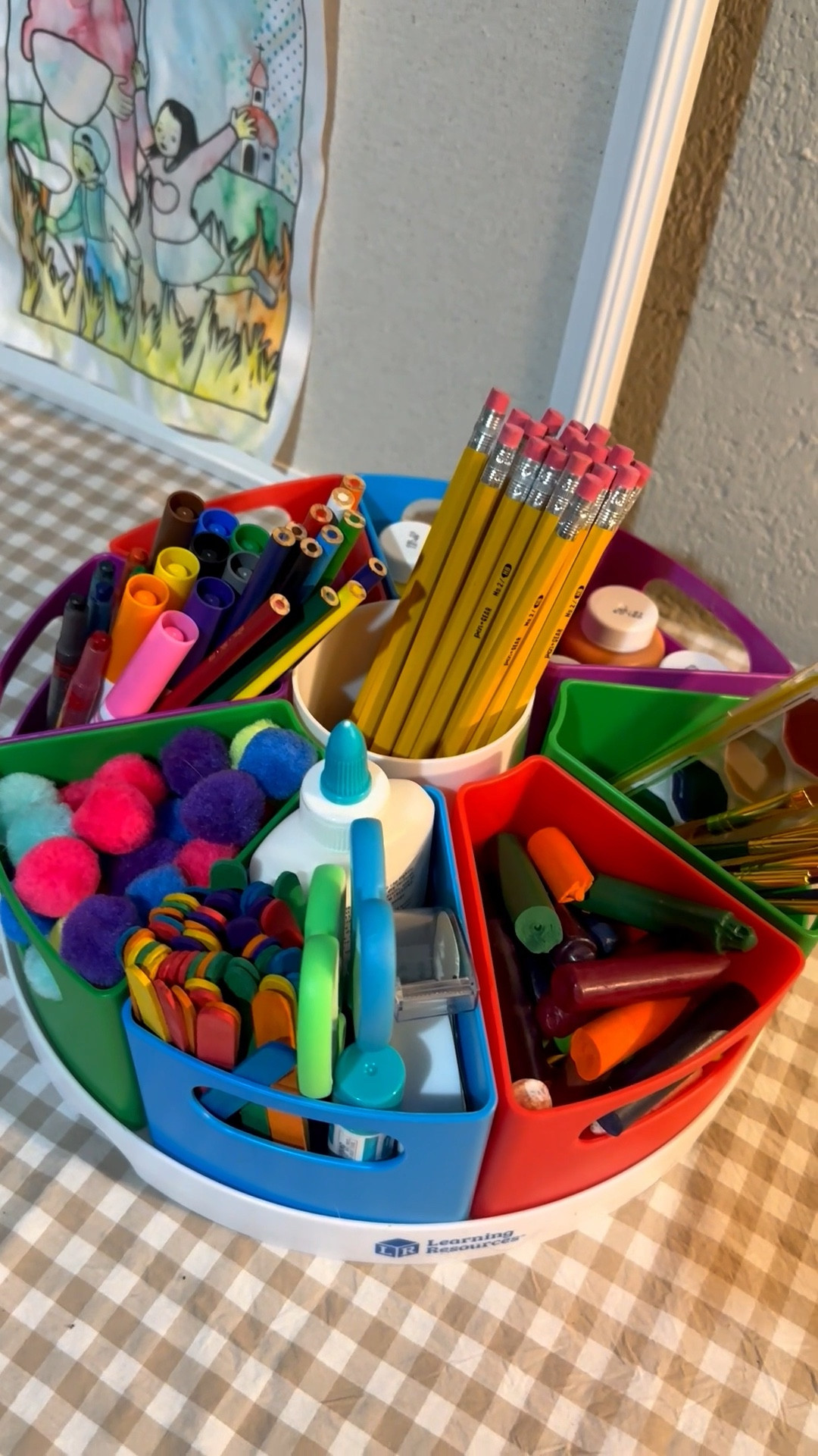 Craft supplies // organization // mom // toddler // gift idea // home school // playroom // teacher supplies // arts and crafts // caddy

#LTKKids #LTKHome #LTKmomlife