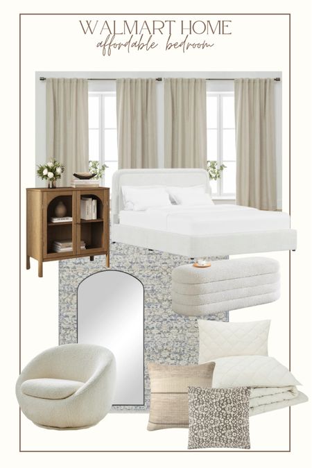 New designer look for less bed dropped at Walmart! 
Walmart bedroom
Affordable bedroom 

#LTKSaleAlert #LTKHome #LTKSeasonal