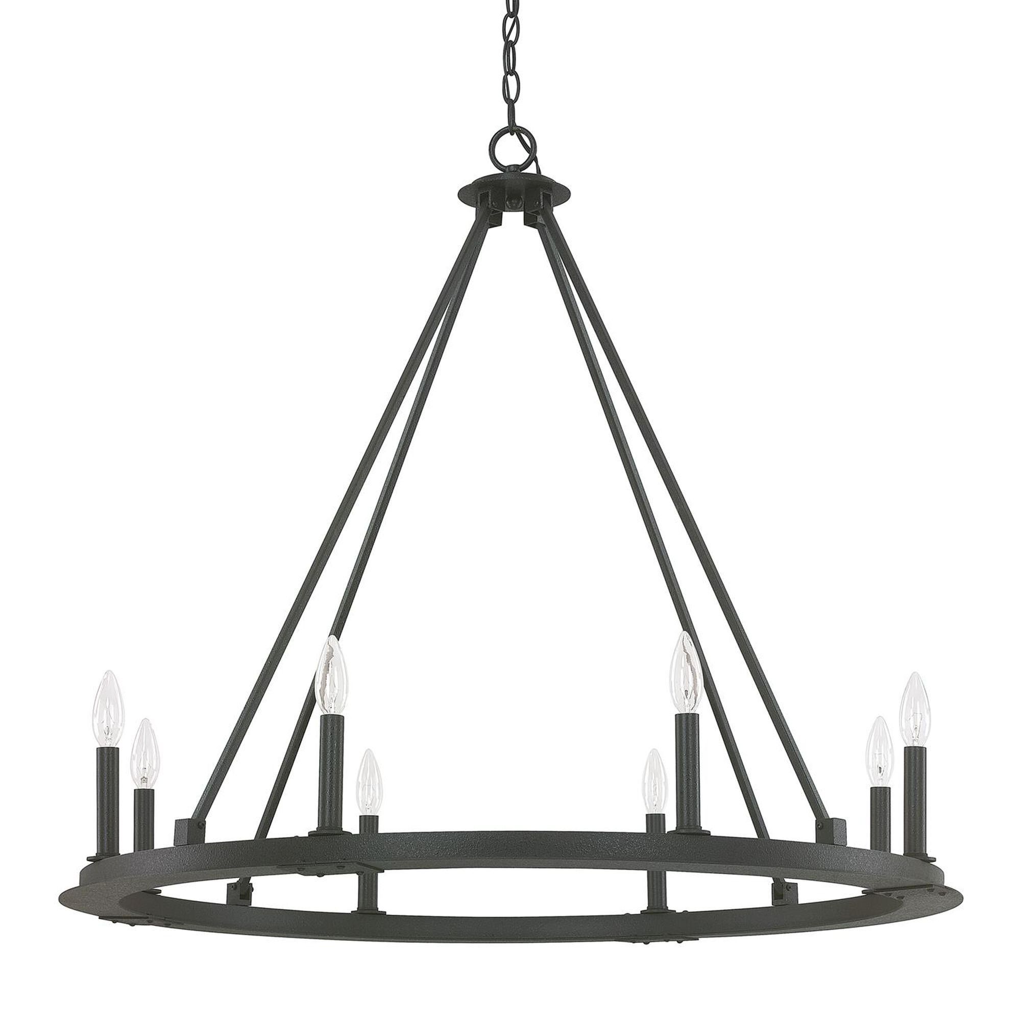 Pearson 36 Inch 8 Light Chandelier by Capital Lighting Fixture Company | 1800 Lighting