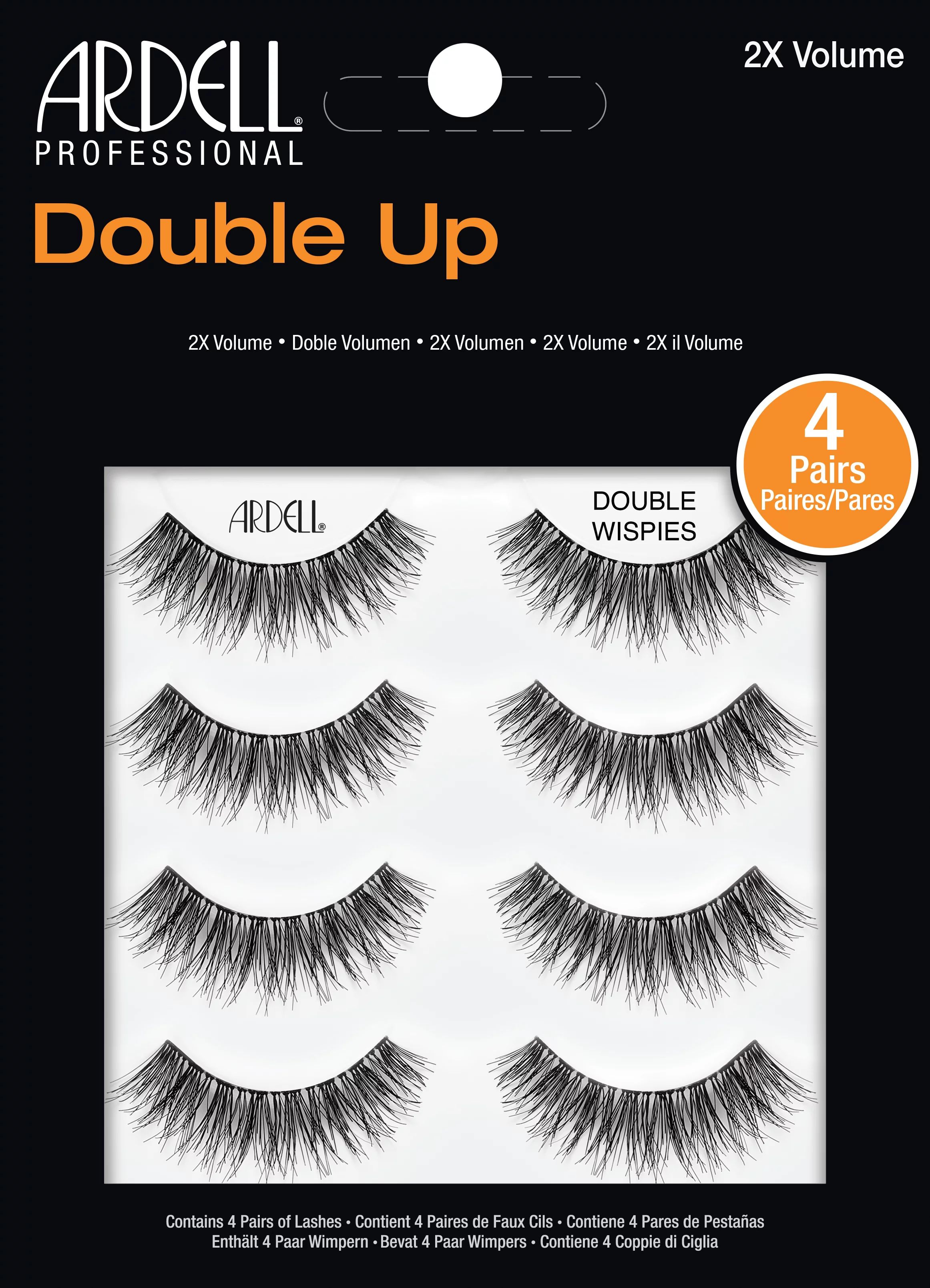 Ardell Double Up Lash 4 Pack, Wispies - Walmart.com | Walmart (US)