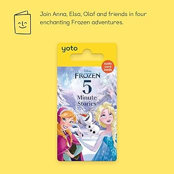 Yoto Disney Frozen: 5 Minute Stories – Kids Audio Card for Use with Yoto Player & Mini All-in-1... | Amazon (US)