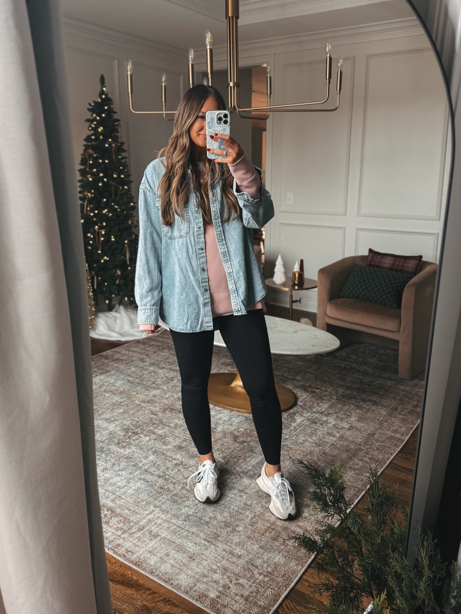 Target new arrivals the perfect leggings friendly pullovers and oversized denim shirt! 

I sized up in both for an oversized fit 



#LTKFindsUnder50 #LTKStyleTip #LTKSaleAlert