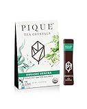 Pique Tea Organic Sencha Green Tea Crystals - Immune Support, Gut Health, Fasting -14 Single Serve S | Amazon (US)