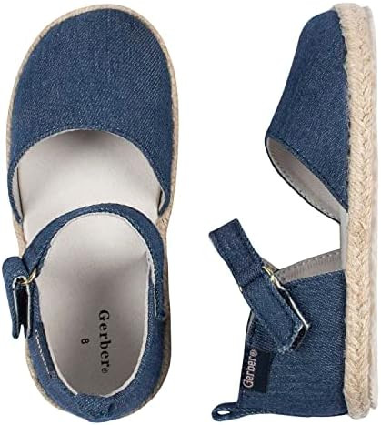 Gerber Baby Girls' Crib Shoes Newborn Infant Toddler Girls' Mary Jane | Amazon (US)