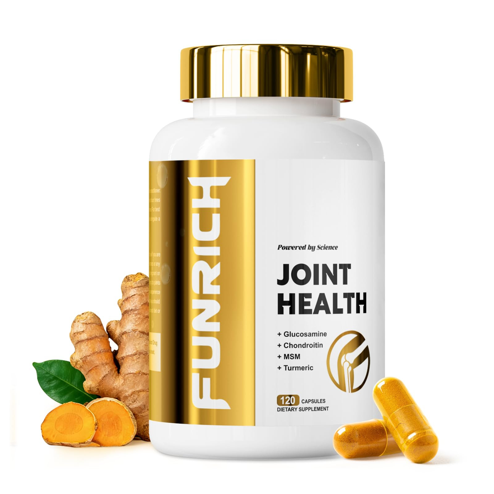 Glucosamine Chondroitin MSM 2100mg- Joint Support Supplement for Women and Men with MSM, Turmeric... | Amazon (US)