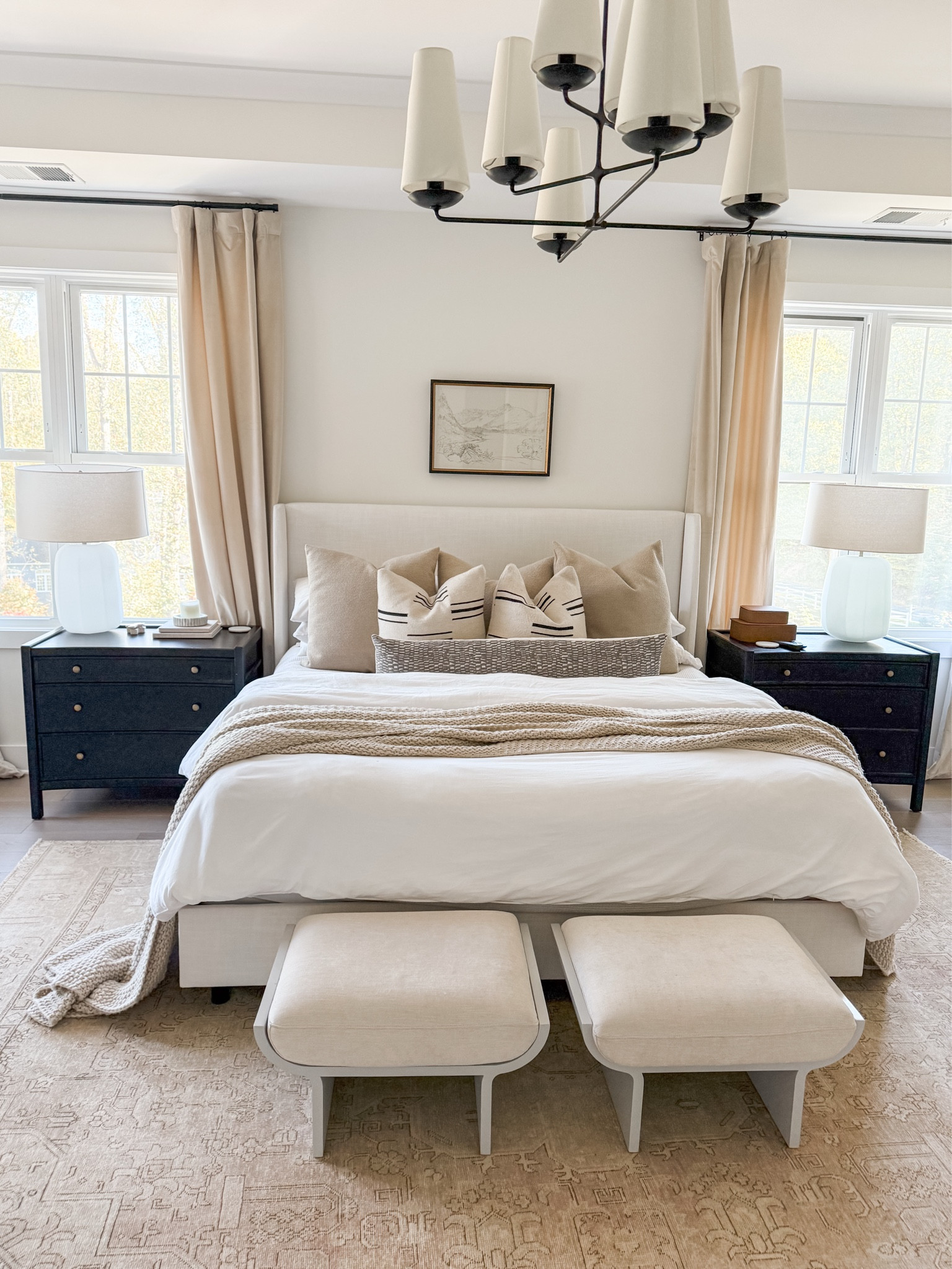 love our cozy bed so much! sharing all our bedroom details and decor here! 

#LTKHome