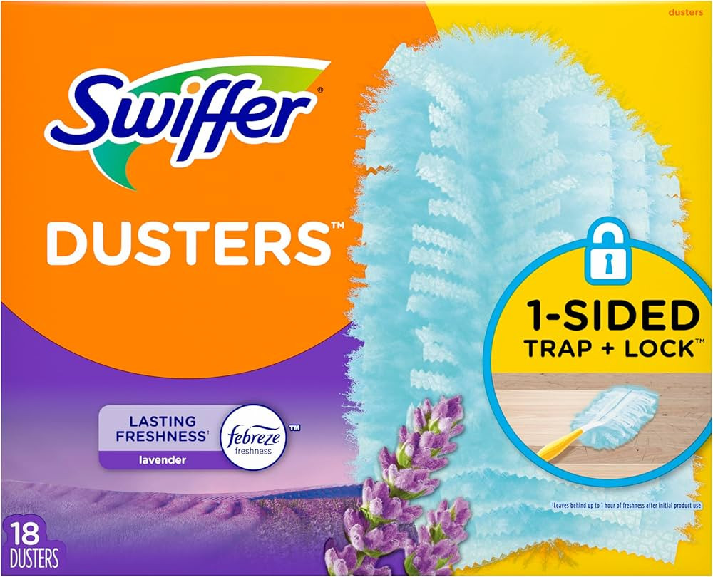 Swiffer Dusters Refill for Cleaning, Feather & Microfiber Duster Disposable Alternative, For Dust... | Amazon (US)