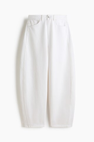 H & M - Baggy High Waist Jeans - White | H&M (US + CA)