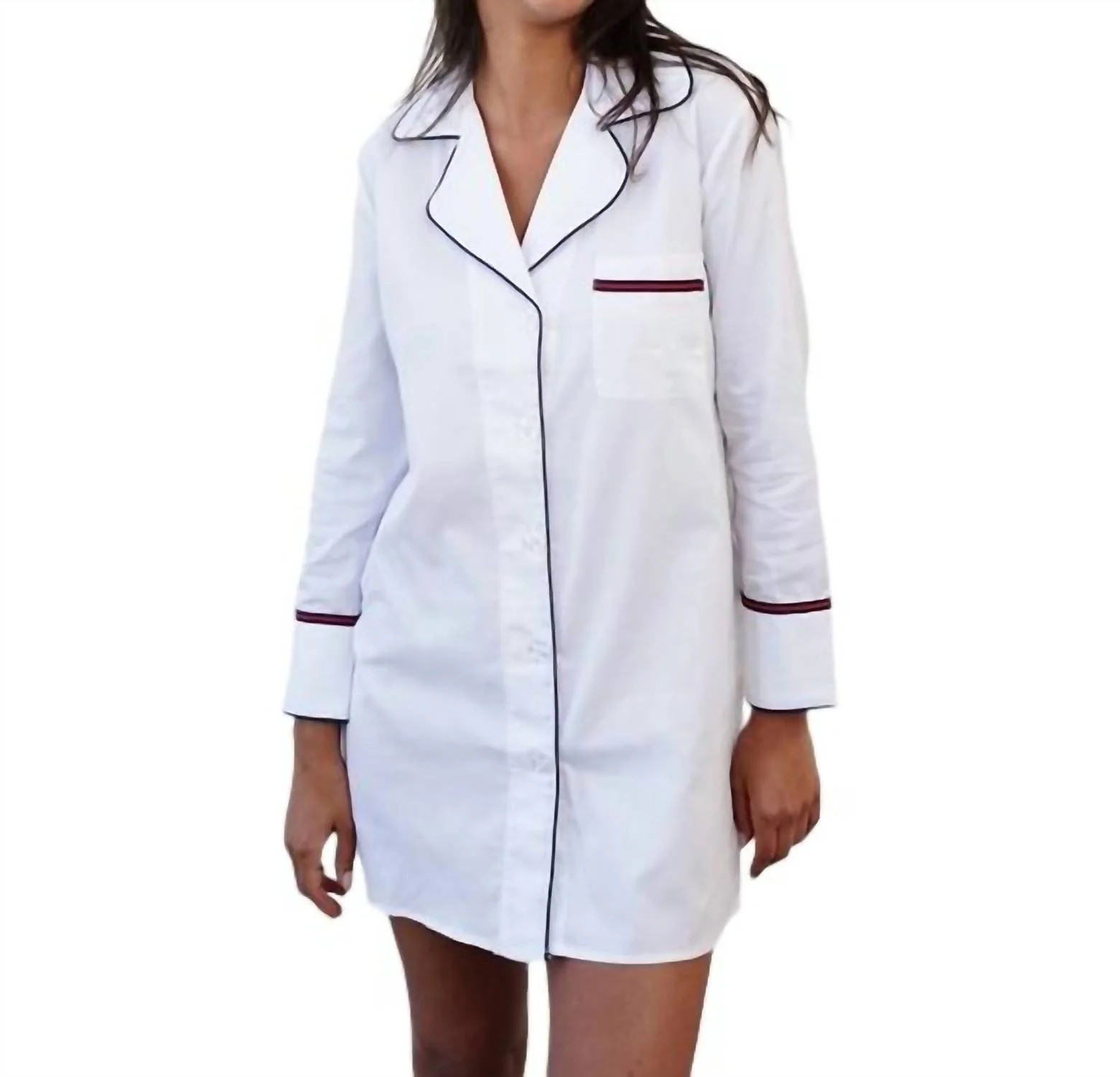 Nightshirt Core Collection In White | Shop Simon