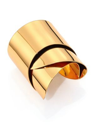 Miss Havisham Liquid Geometric Ribbon Cuff Bracelet | Saks Fifth Avenue