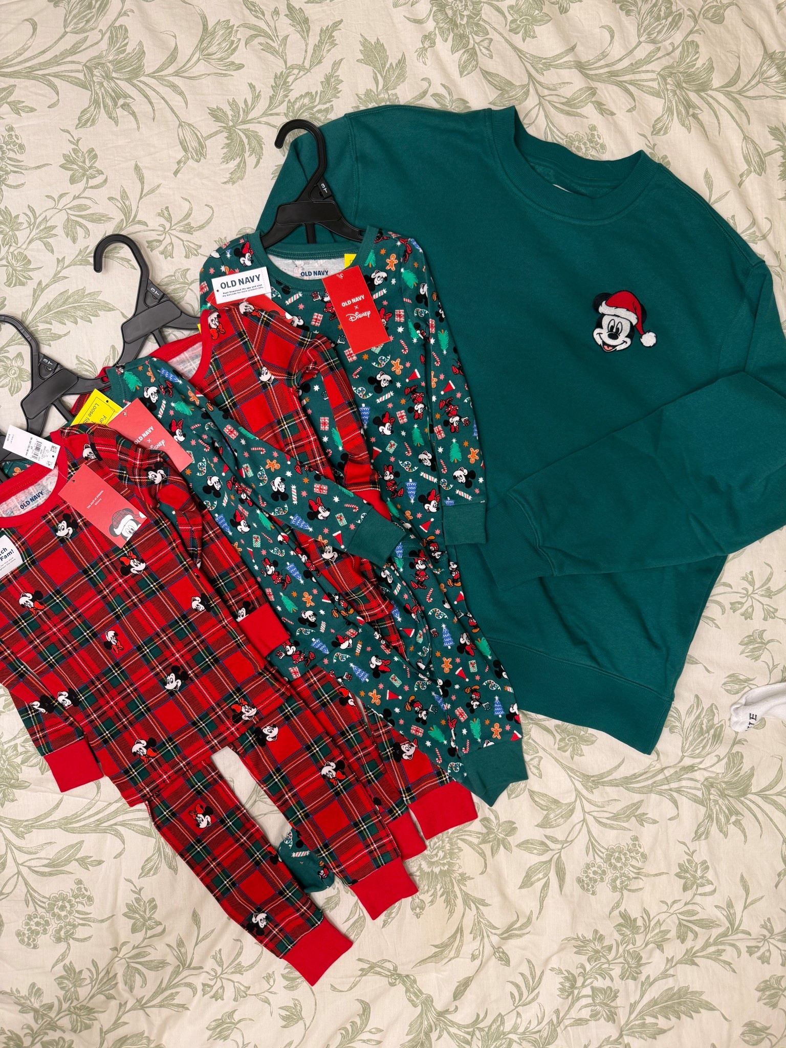 Old Navy x Disney 😍 picked these up before they sell out. Jammie’s for my boys and this cute Mickey crewneck for me  

#LTKFamily #LTKSeasonal #LTKHoliday