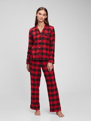 Adult Flannel PJ Set | Gap (US)