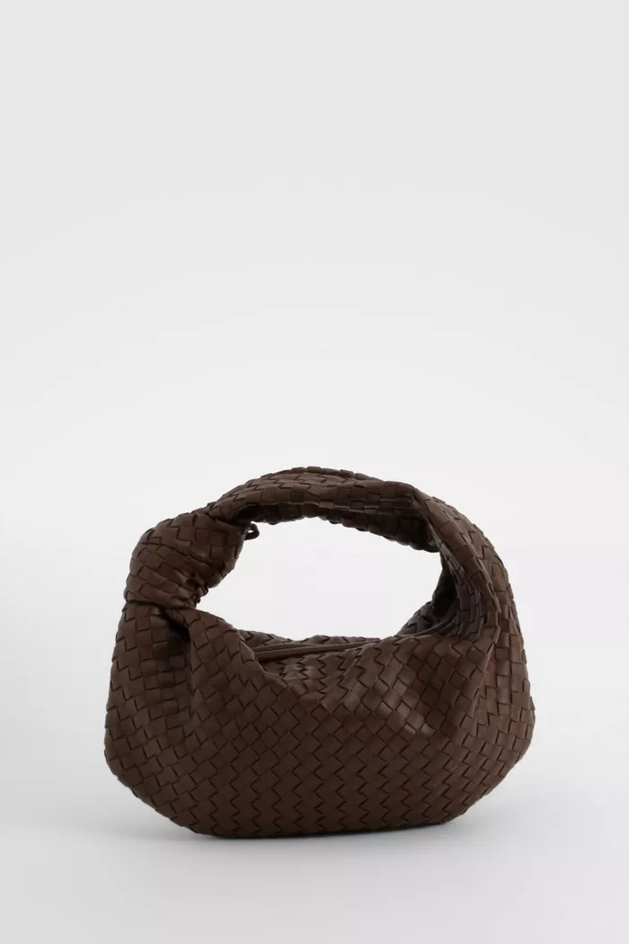 Woven Knot Handle Bag | Boohoo.com (UK & IE)