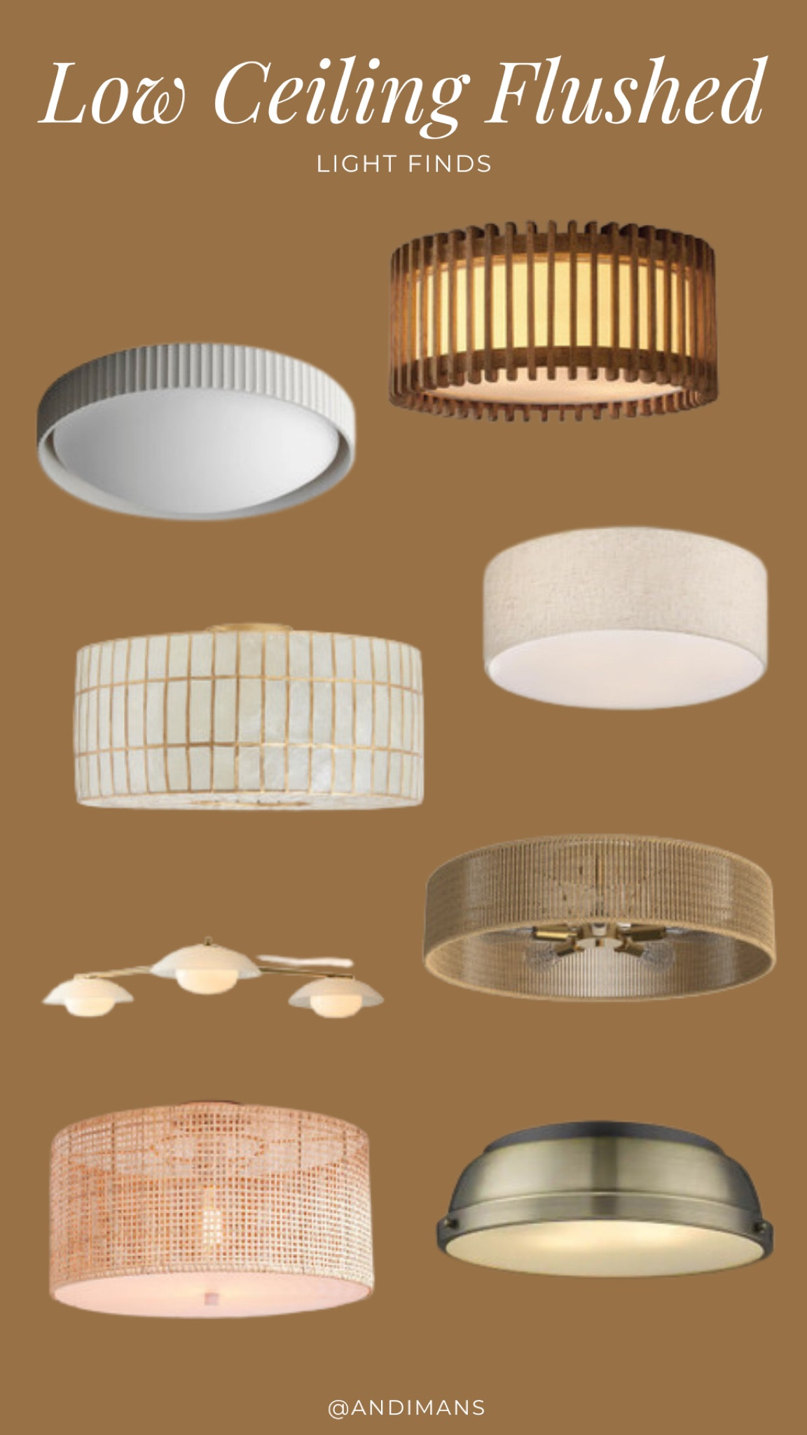 Looking for flush mounted lights for your low ceiling or smaller space? Here are some finds I’m loving!

#LTKFindsUnder100 #LTKSaleAlert #LTKHome