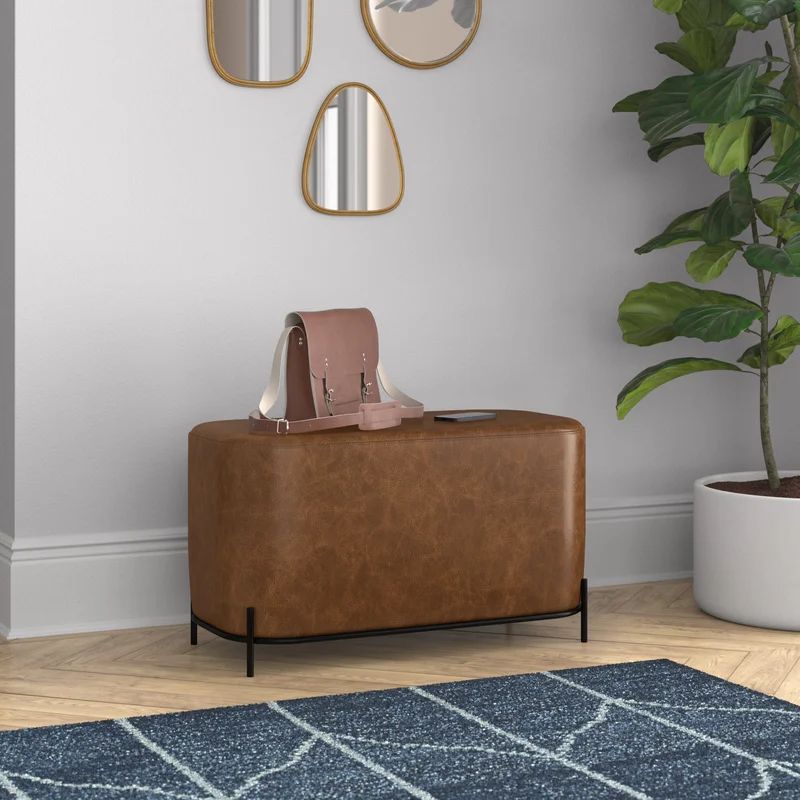 Degen Faux Leather Upholstered Bench | Wayfair North America