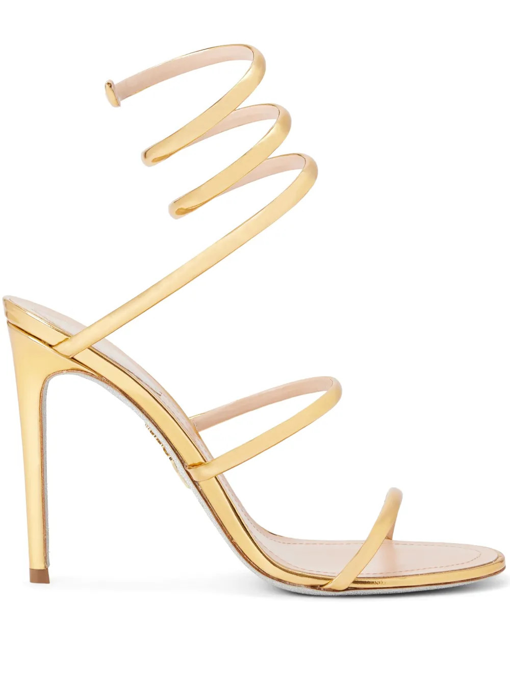 René Caovilla Cleo Sandals | Gold | FARFETCH AU | Farfetch Global