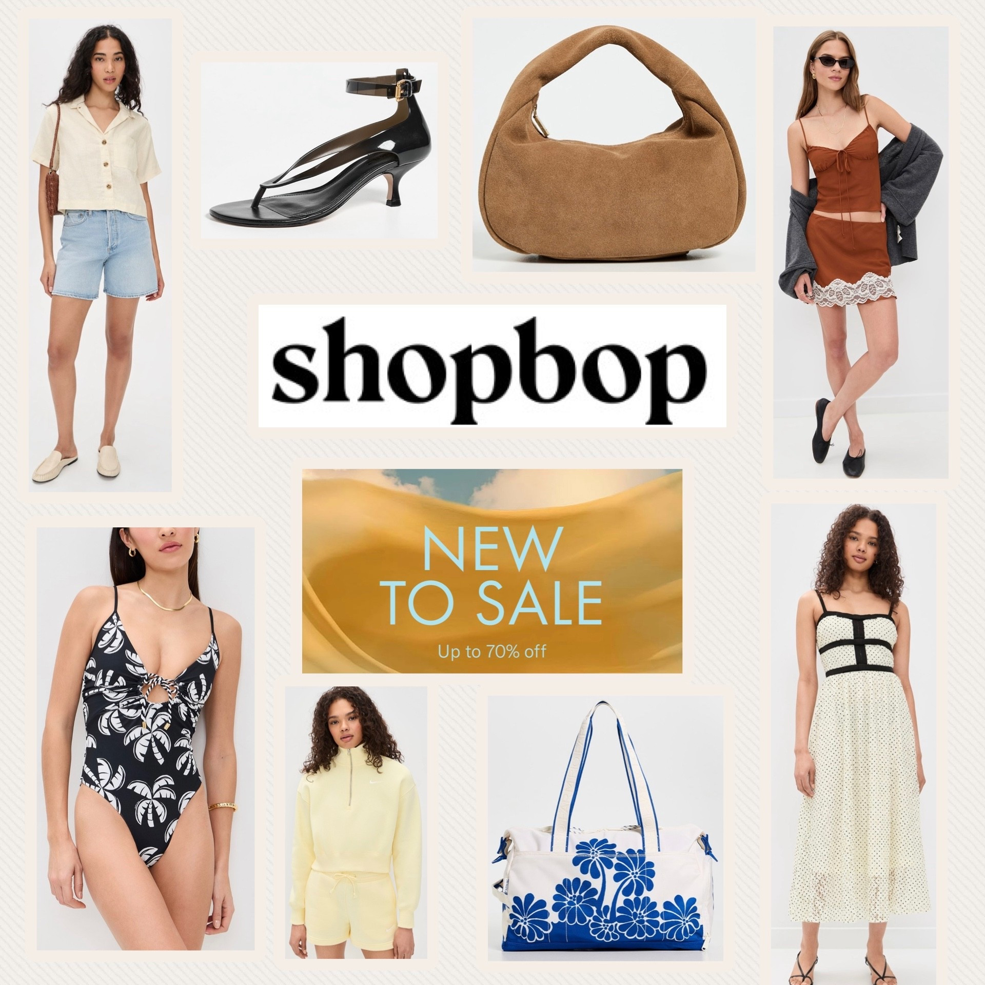 Up to 70% off sale happening at Shopbop! 

#spring #summer #travel #vacation #outfit #sandals #dress 

#LTKSwim #LTKSaleAlert #LTKTravel
