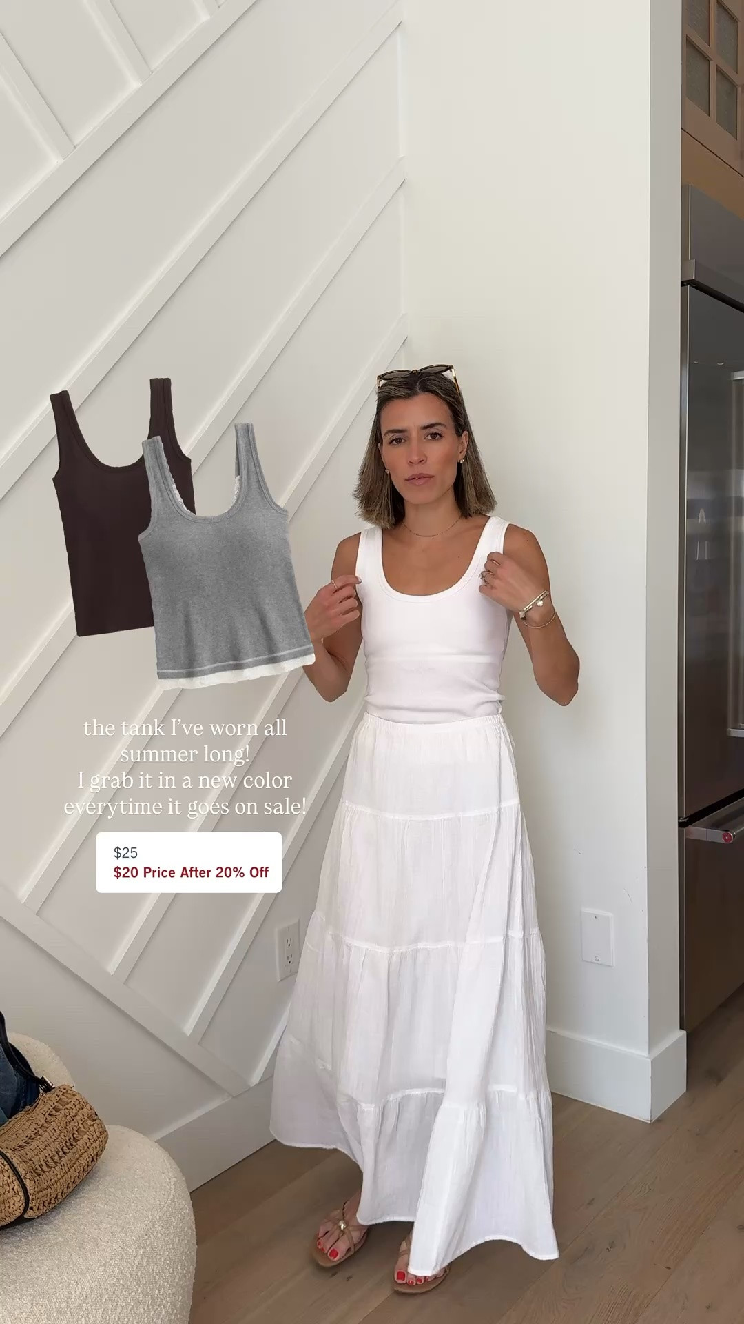Use code: DENIMAF

Built in bra tank size small but I also have in XS too