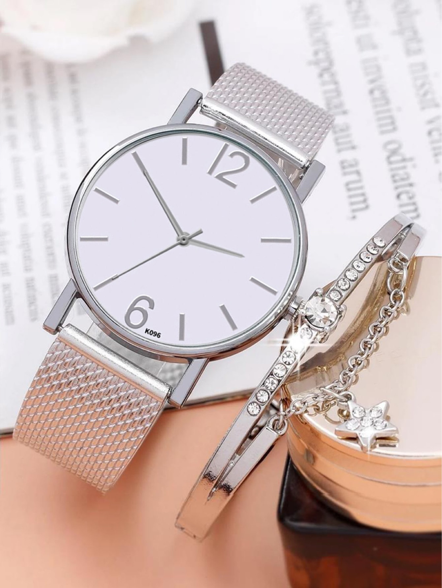 Relógio prata SHEIN 

#LTKbrasil