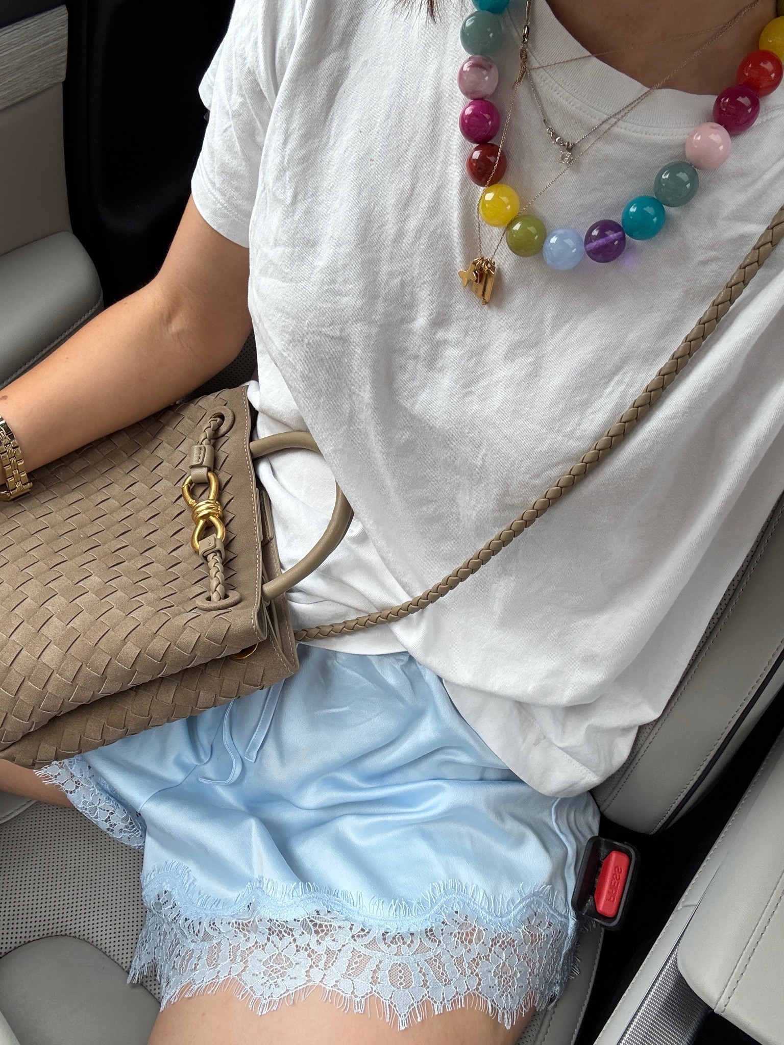 Wearing medium in tee
Small in shorts

#LTKgrwm #LTKootd #LTKmomlife