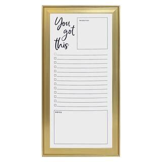 Gold 14.3" x 27.5" Dry Erase Board by Ashland® | Michaels Stores