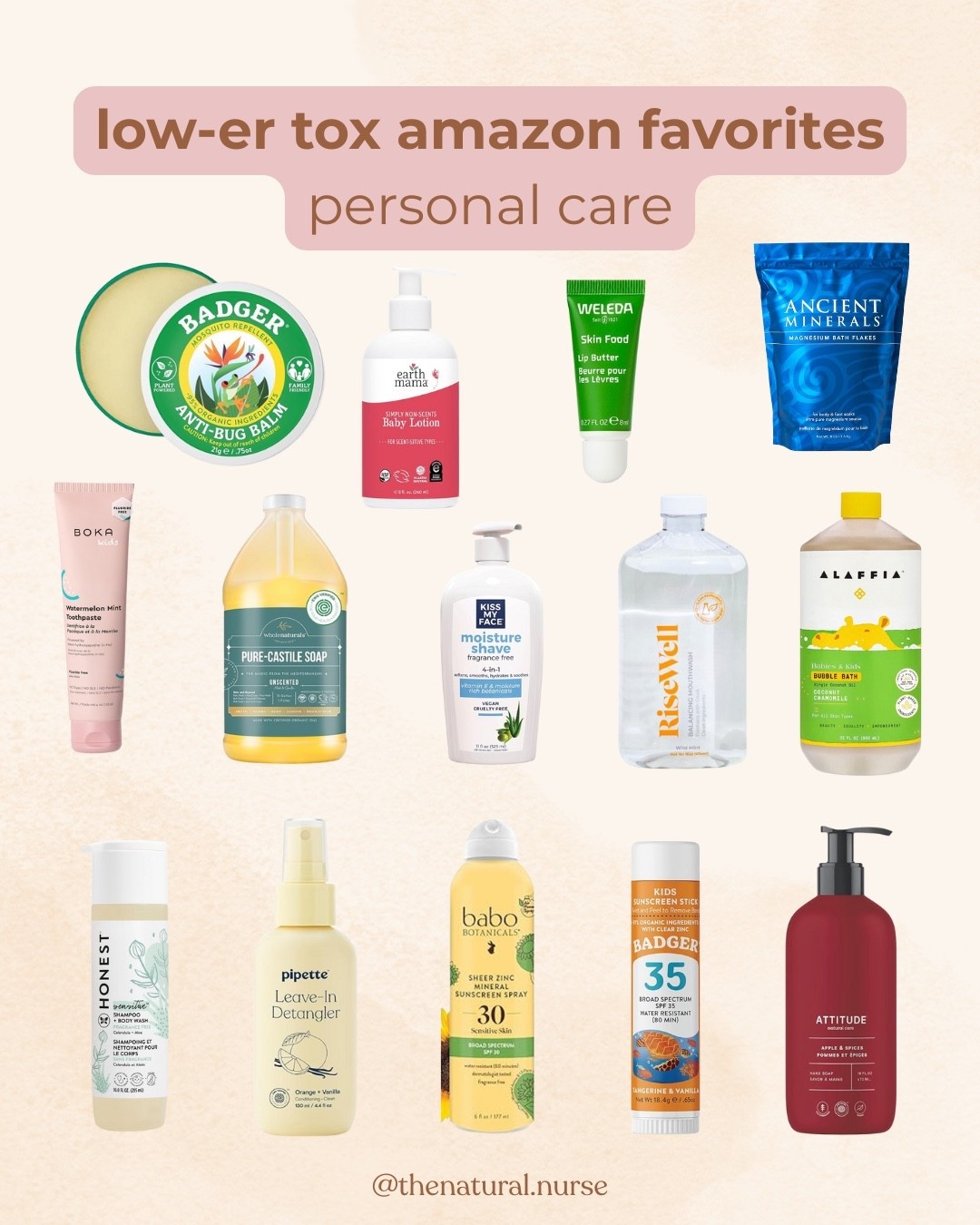 some of the best, low tox finds are labeled for babies but work well for the whole family!

#LTKselfcare #LTKGiftGuide #LTKmomlife