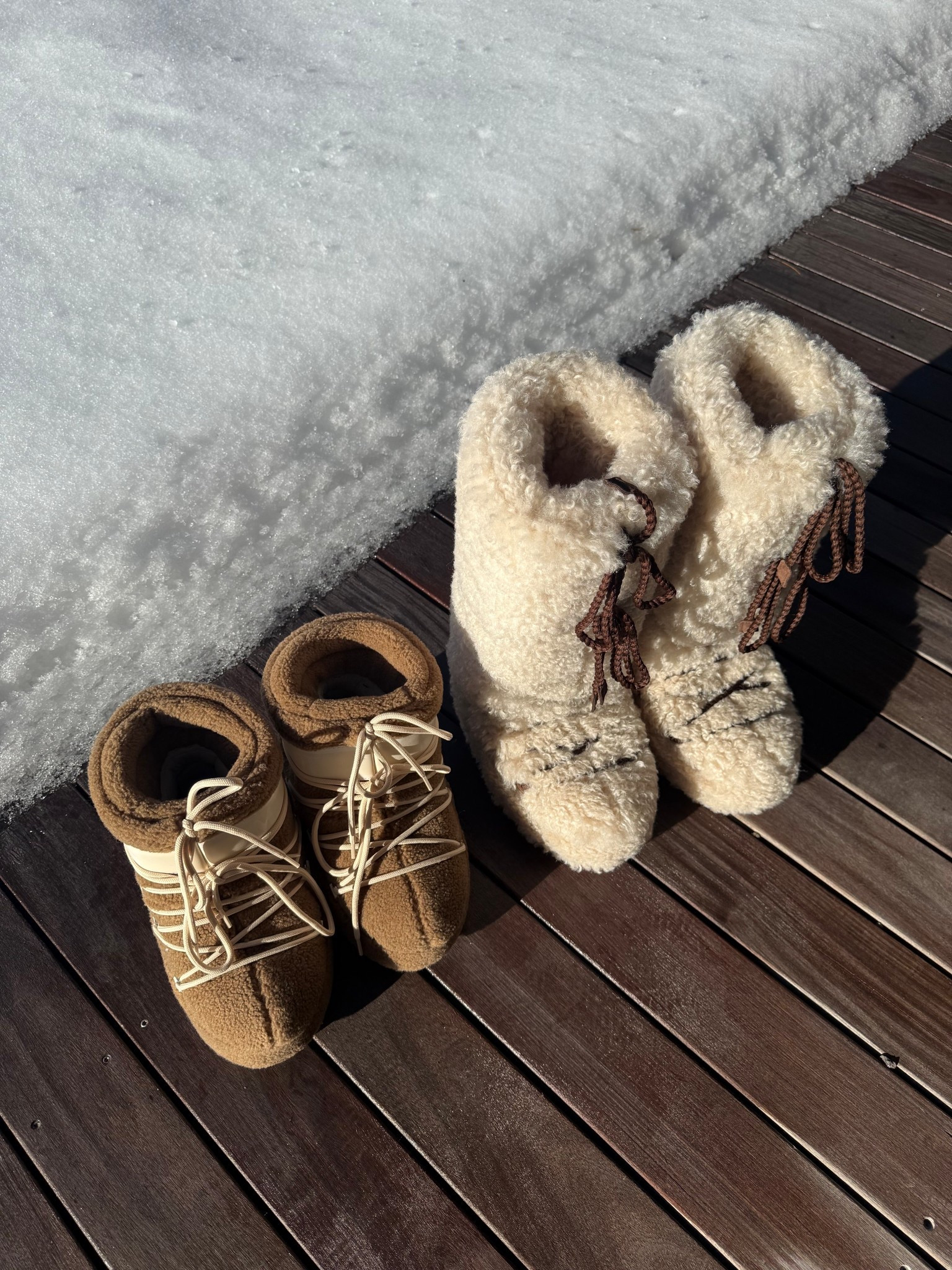 Moon boots shearling Teddy 