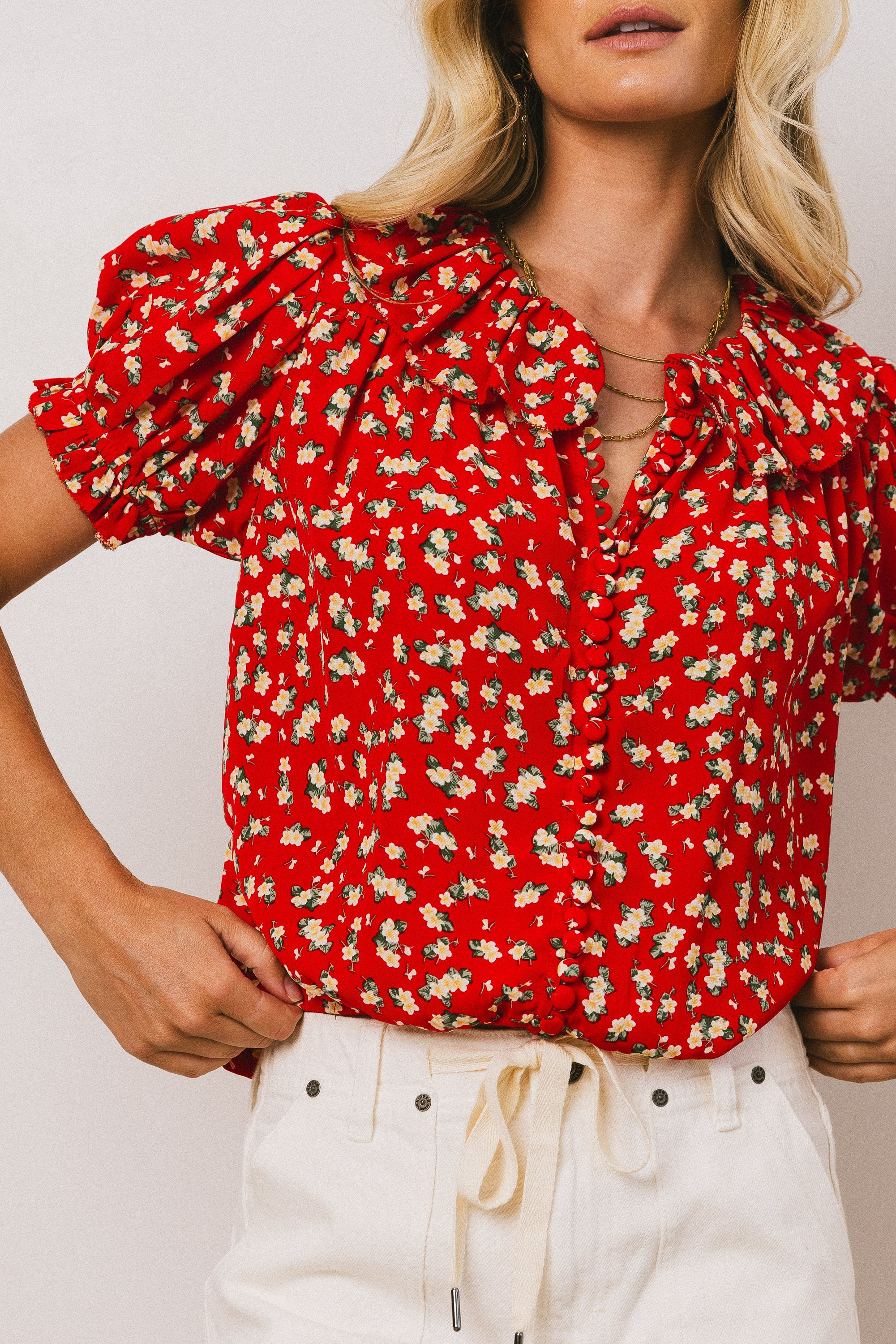 Bennie Collared Blouse | Böhme US