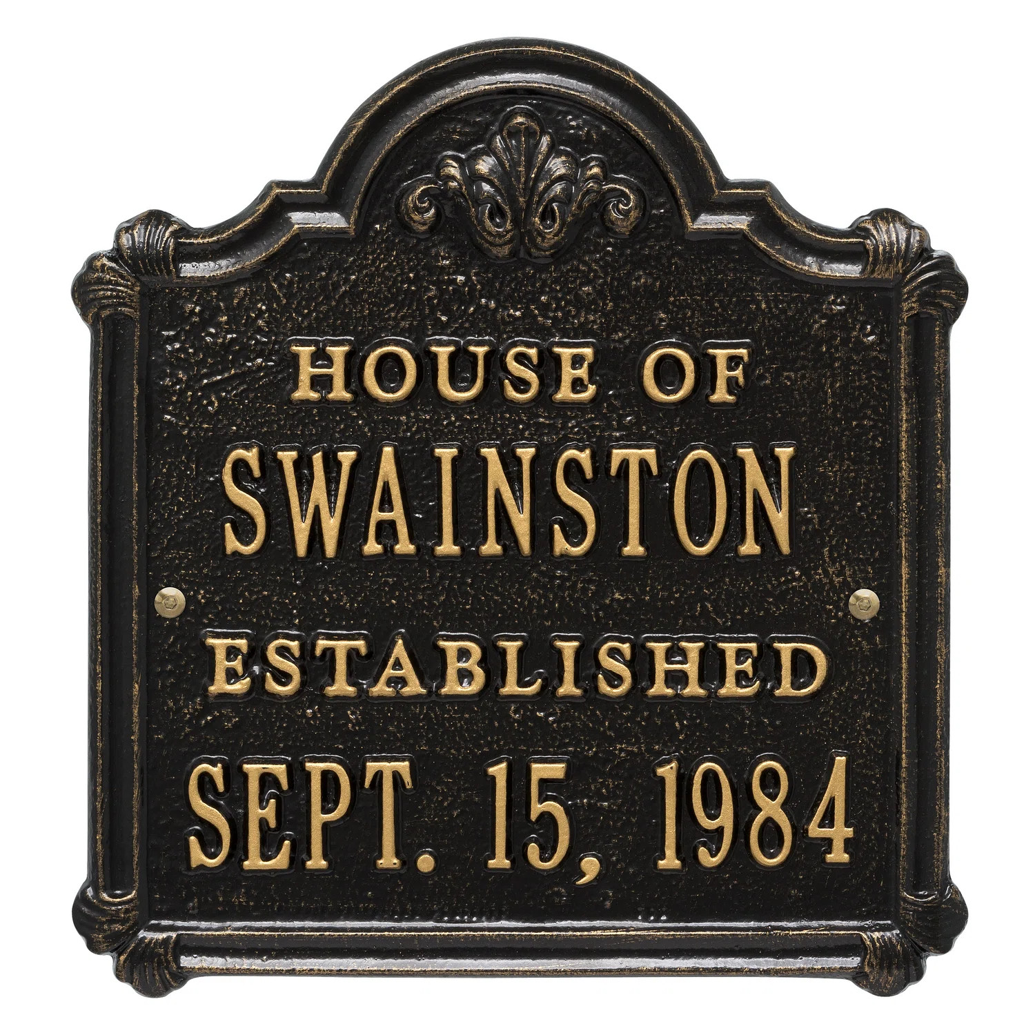 Chatham 4-Line Wall Address Plaque | Wayfair North America