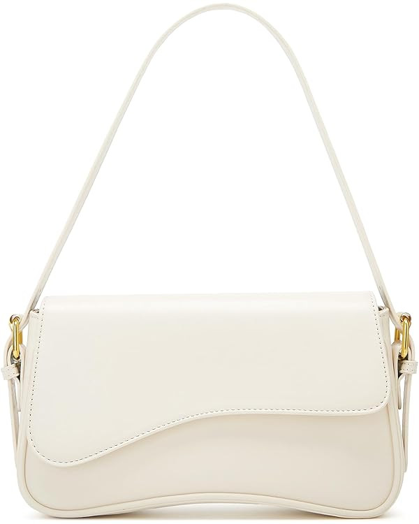 Shoulder Bag for Women Y2K Crossbody Purse PU Leather Underarm Handbag 2 Adjustable Strap for Dai... | Amazon (US)