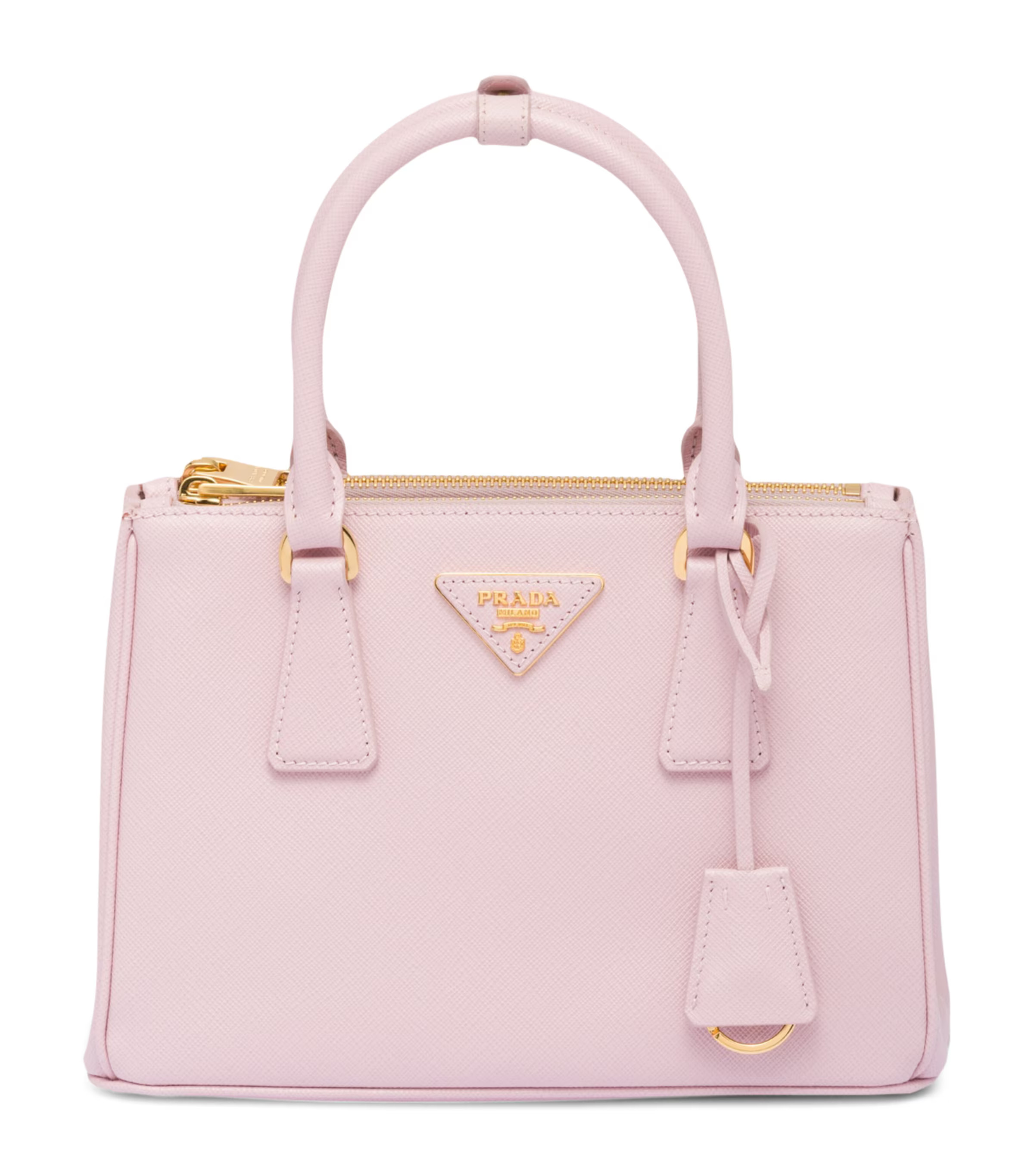 Prada Small Saffiano Leather Galleria Top-Handle Bag | Harrods