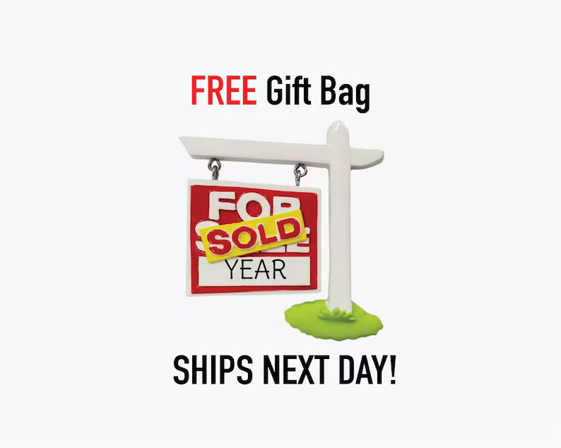 New Home Ornament - Couple or Family 2025 Purchased House Gift Christmas Ornament First Christmas... | Etsy (US)