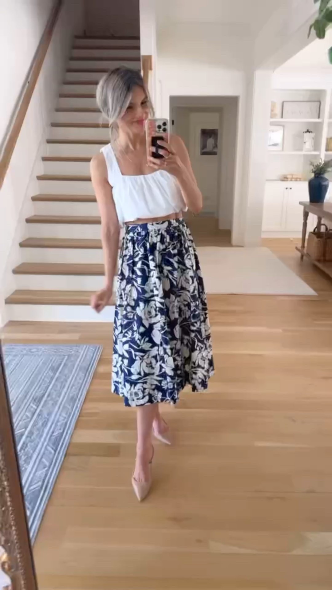 Target spring outfit idea! All these pieces are on sale for 25% off - such a great deal. This top can be paired with anything for an elevated look!

#LTKFindsUnder50 #LTKStyleTip #LTKSaleAlert