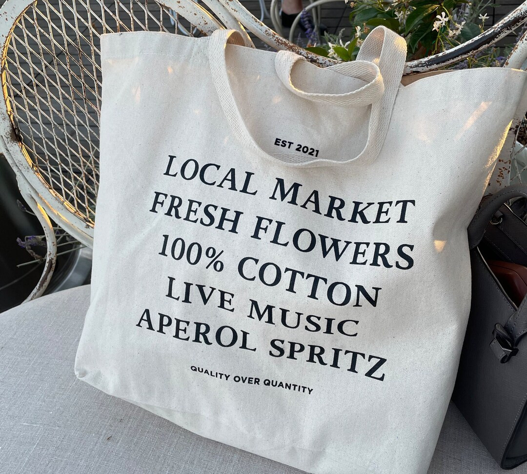 Aesthetic Tote Canvas Tote Bag Tote Bag Aesthetic Large - Etsy | Etsy (US)