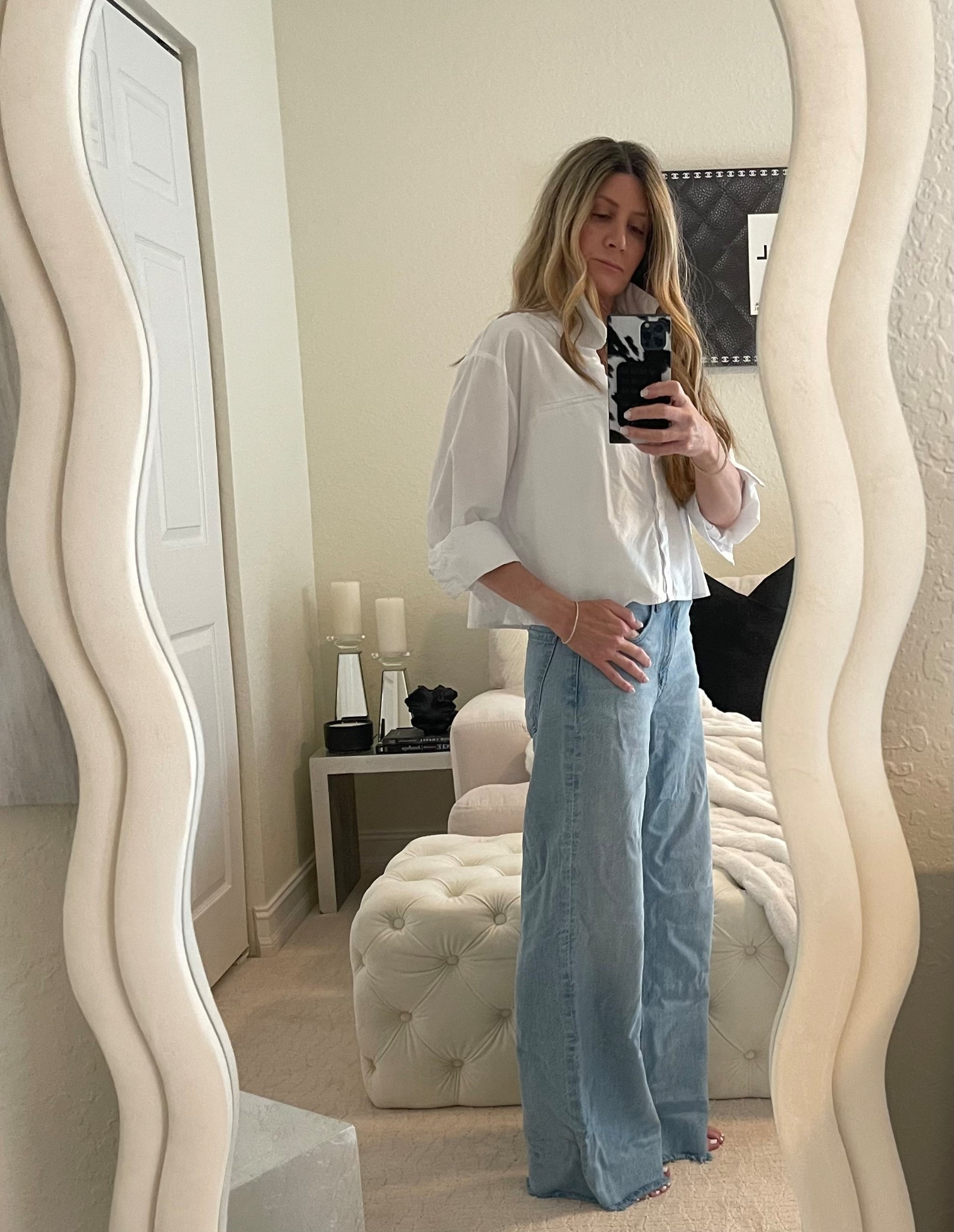 AMAZING TRANSITION TO FALL PIECES! Xx
#FALL #BUTTONDOWN #WIDELEGDENIM

#LTKOver40 #LTKStyleTip #LTKSeasonal