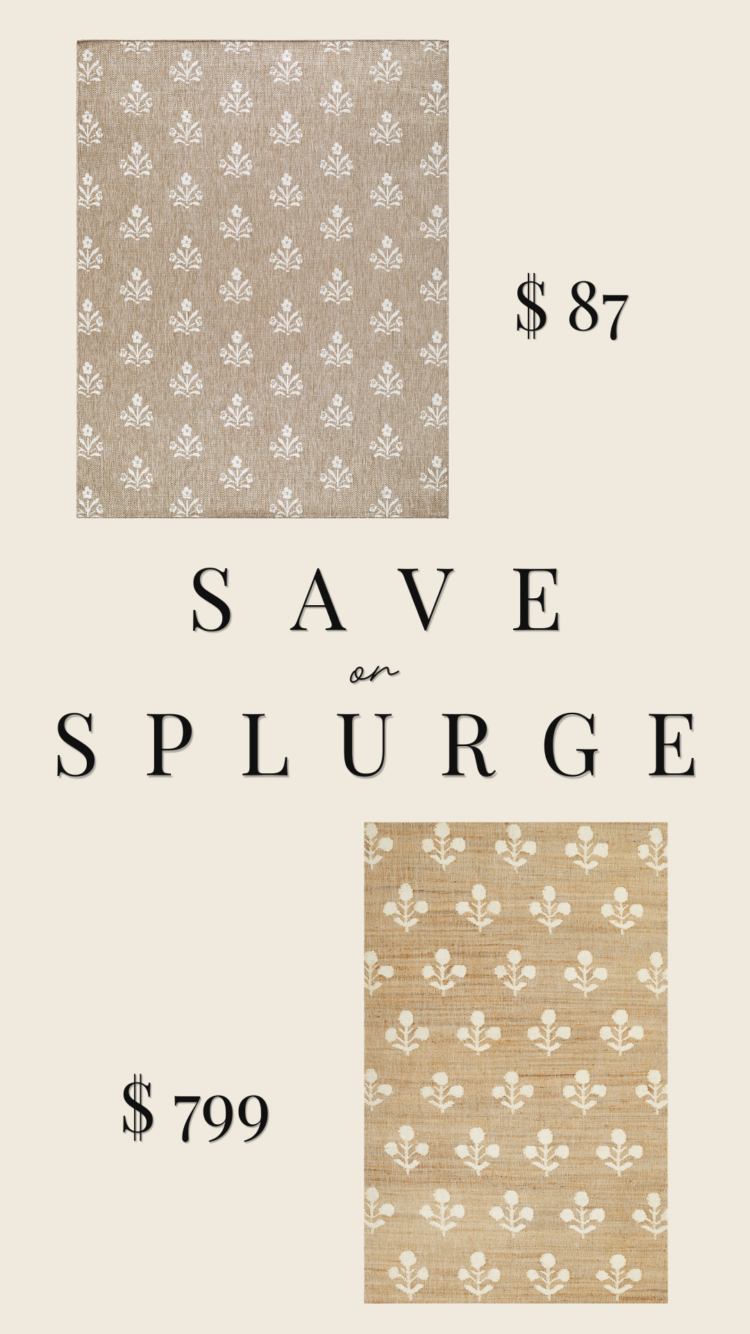 Save or Splurge on this gorgeous rugs!

home decor, interior design #Walmart #Wayfair #PotteryBarn 

 #LTKHome #LTKSaleAlert