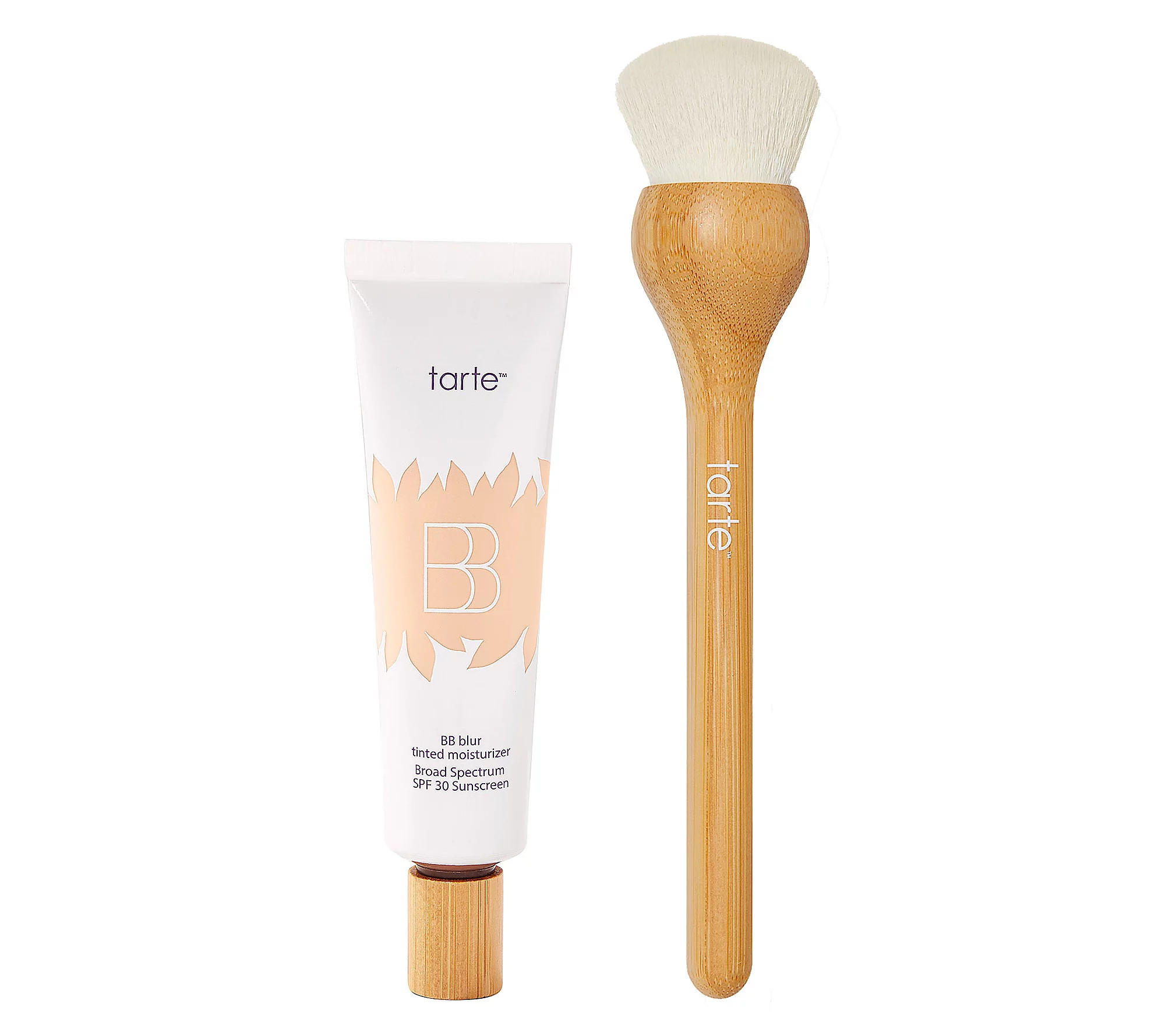 tarte BB Blur Tinted Moisturizer SPF30 & Brush | QVC