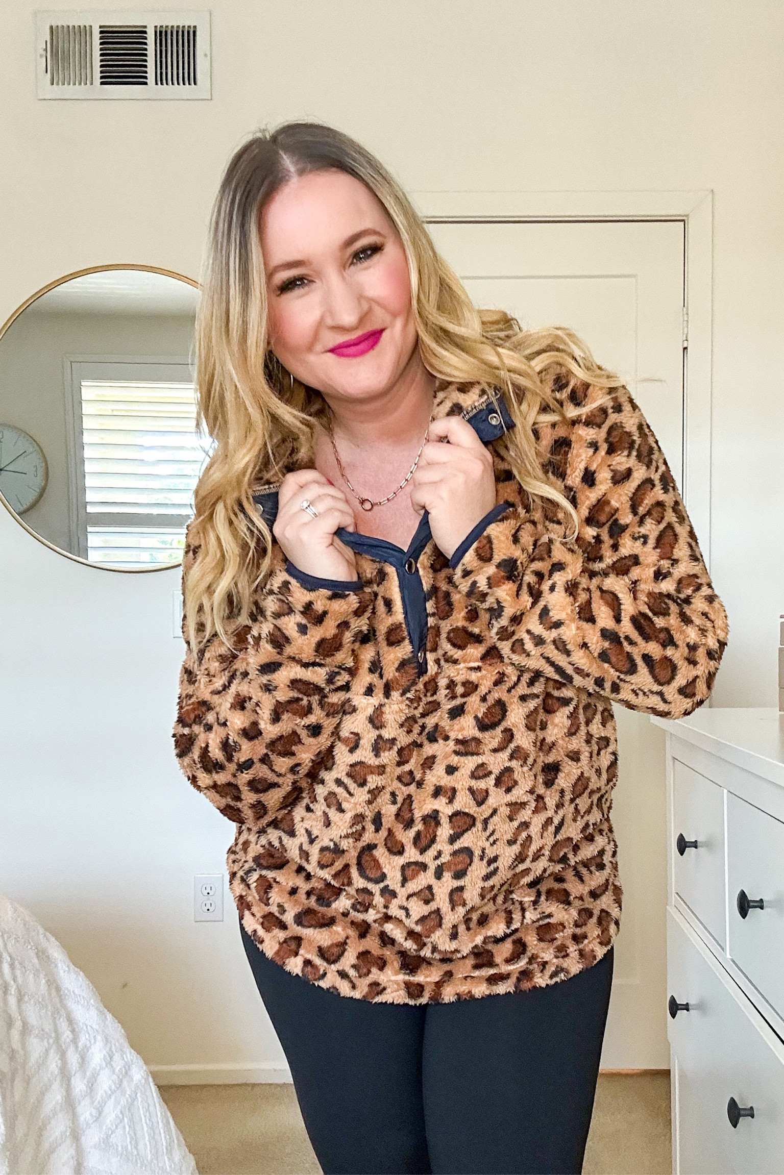 LOVING this cozy Amazon sweatshirt for fall 🖤 Pullover, sweatshirt, fleece, leopard sweater, cozy sweaterr

#LTKfindsunder100 #LTKmidsize #LTKSeasonal