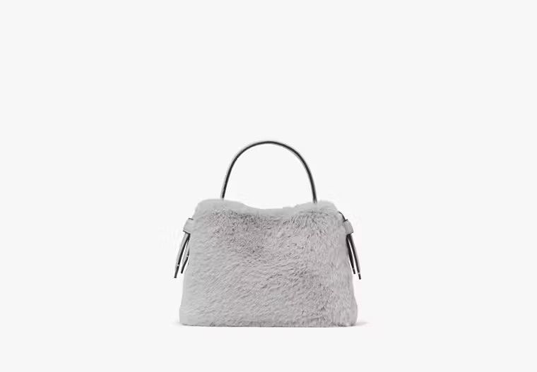 Knott Faux Fur Mini Crossbody Tote | Kate Spade (US)