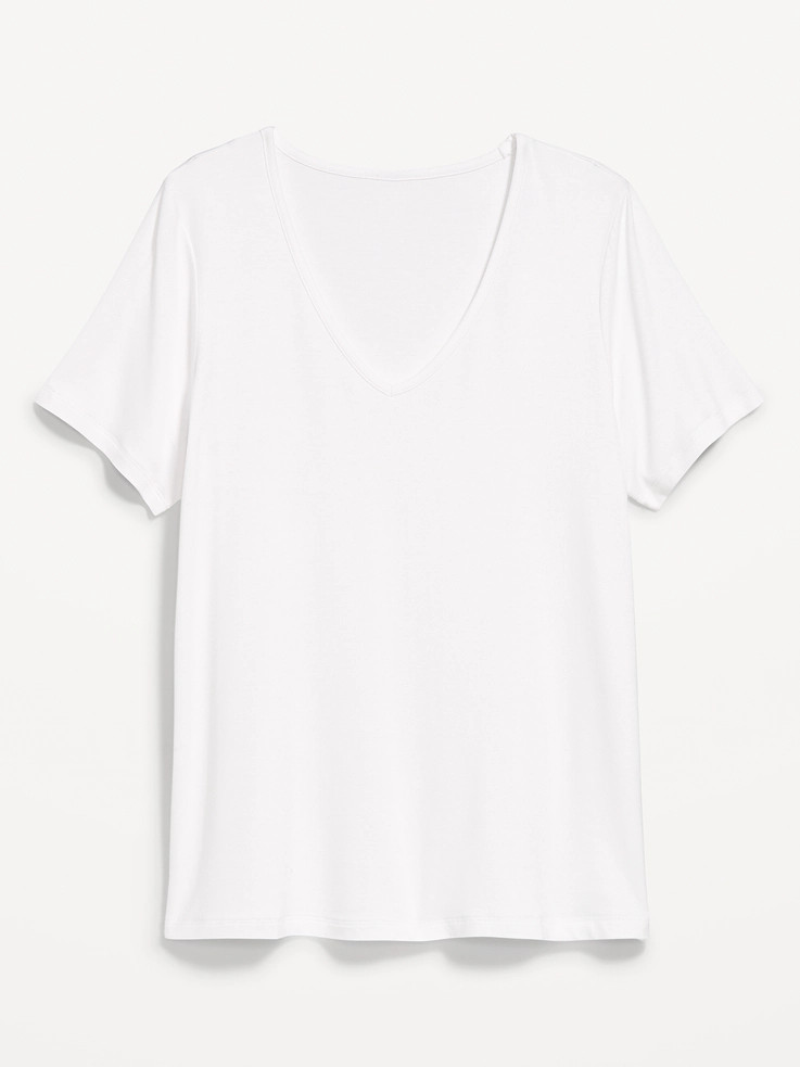 Luxe V-Neck T-Shirt | Old Navy (US)